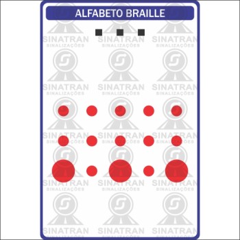 Algarismos Braille ... 